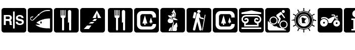 DNR Recreation Symbols Regular.ttf