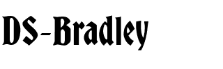 DS Bradley Regular.ttf