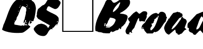 DS BroadBrush Regular.ttf