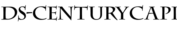 DS CenturyCapitals Regular.ttf