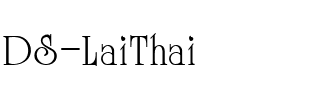 DS-LaiThai Regular.ttf