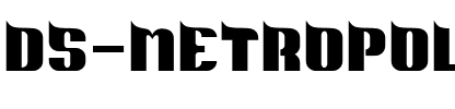 DS-Metropolis Normal.ttf