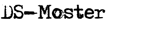 DS Moster Regular.ttf