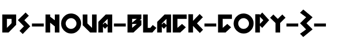 DS Nova  Black.ttf