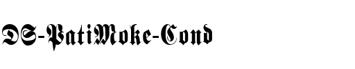 DS-PatiMoke Cond Regular.ttf