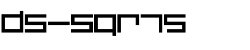 DS SQR75 Regular.ttf