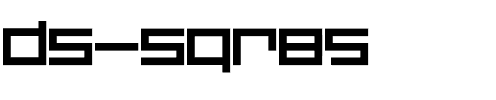 DS SQR85 Regular.ttf