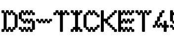 DS Ticket45 Regular.ttf