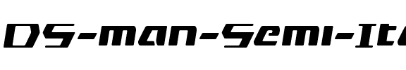DS man Semi-Italic Semi-Italic.ttf