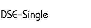 DSE Single Regular.ttf