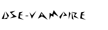 DSE Vampire Regular.ttf