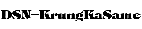 DSN KrungKaSame Regular.ttf