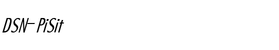DSN PiSit Regular.ttf