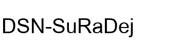 DSN SuRaDej Regular.ttf