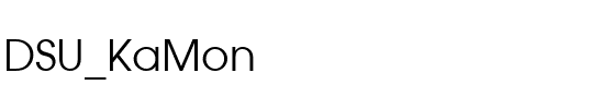 DSU_KaMon Regular.ttf
