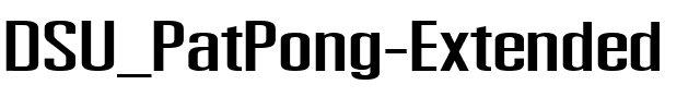 DSU_PatPong Extended Regular.ttf
