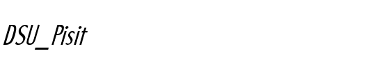 DSU_Pisit Regular.ttf