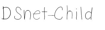 DSnet Child Normal.ttf