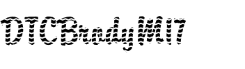 DTCBrodyM17 Regular.ttf