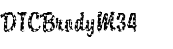 DTCBrodyM34 Regular.ttf