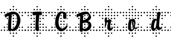 DTCBrodyM47 Regular.ttf