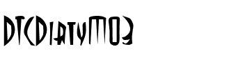 DTCDirtyM03 Regular.ttf
