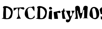 DTCDirtyM09 Regular.ttf