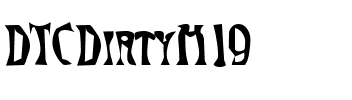 DTCDirtyM19 Regular.ttf