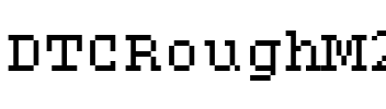 DTCRoughM21 Regular.ttf