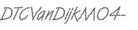 DTCVanDijkM04 Regular.ttf