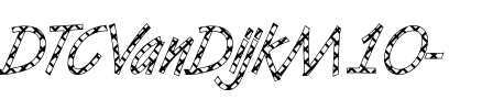 DTCVanDijkM10 Regular.ttf