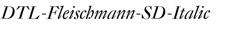 DTL Fleischmann Regular.ttf