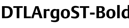DTLArgoST Bold.otf
