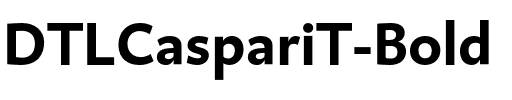 DTLCaspariT Bold.otf