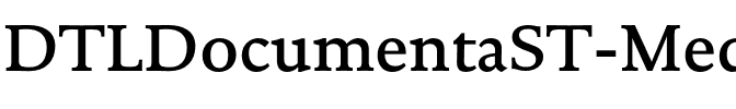 DTLDocumentaST Medium.otf