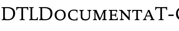DTLDocumentaT Caps Regular.otf