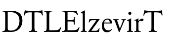 DTLElzevirT Regular.otf