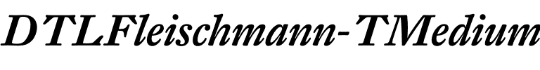DTL Fleischmann T Medium Italic.otf