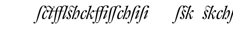 DTLFleischmannD Alt Italic.otf