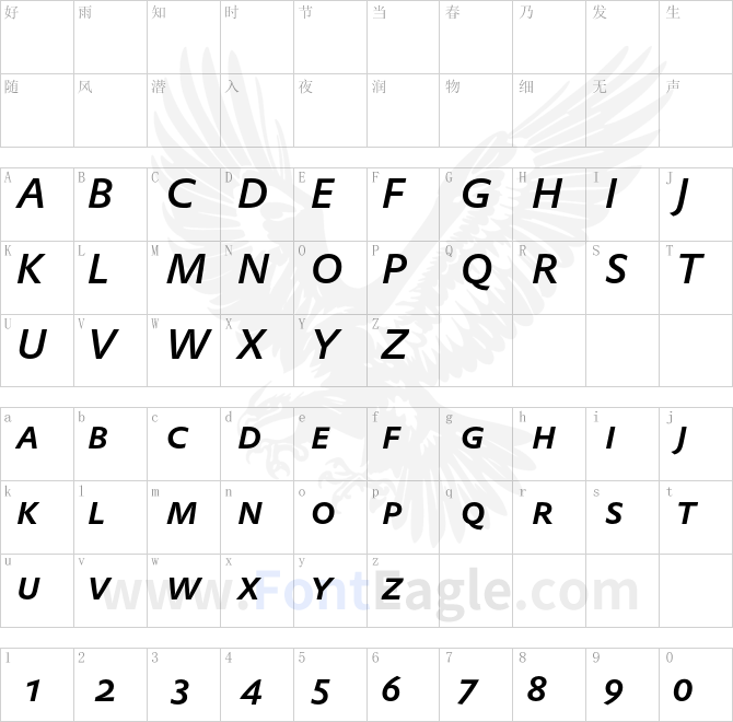 DTLProkyonTCapsMediumItalic