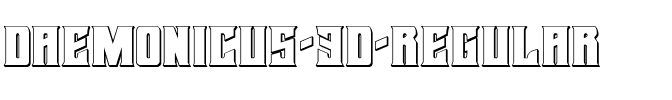 Daemonicus 3D Regular.ttf
