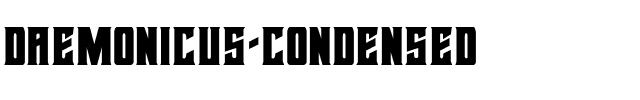 Daemonicus Condensed Condensed.ttf