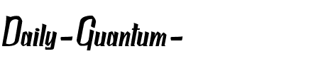 Daily Quantum  Regular.ttf