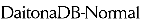 DaitonaDB Normal.ttf