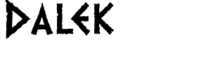 Dalek Regular.ttf