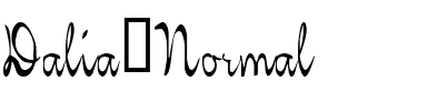 Dalia  Normal.ttf