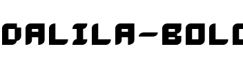 Dalila Bold Regular.ttf