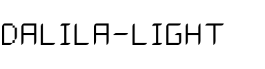 Dalila Light Regular.ttf