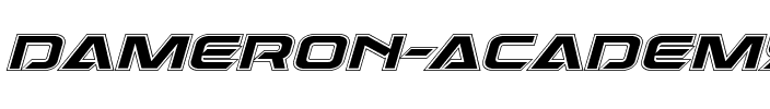 Dameron Academy Italic Italic.ttf