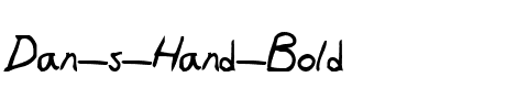 Dan's Hand Bold Bold.ttf